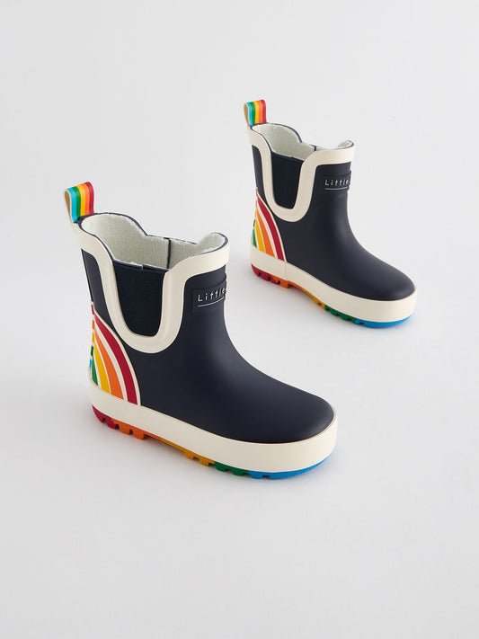 Little Bird by Jools Oliver Lacivert Gökkuşağı Yağmur Çizmesi