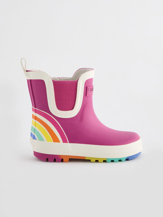 Little Bird by Jools Oliver Pembe Gökkuşağı Yağmur Çizmesi