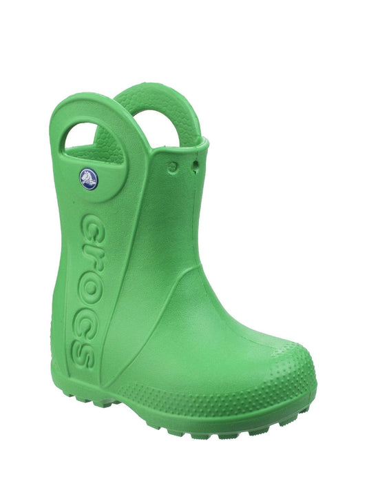 Crocs Green Toddler Waterproof Handle It Rain Boots