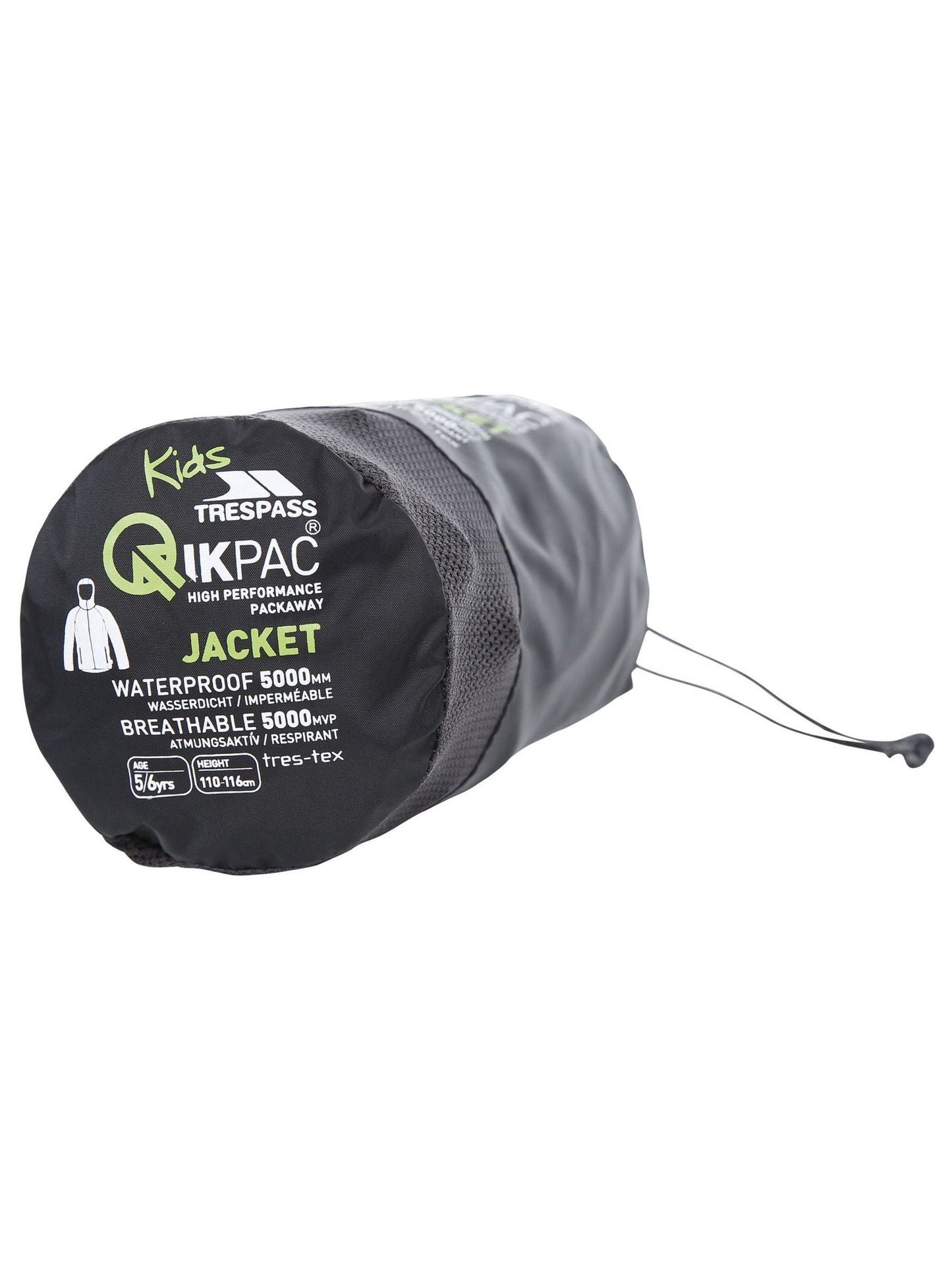 Trespass Qikpac X Packable Waterproof Jacket