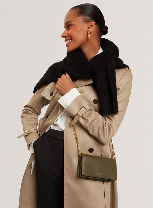 Ted Baker Mahiraa Altın Kapaklı Omuz Çantası