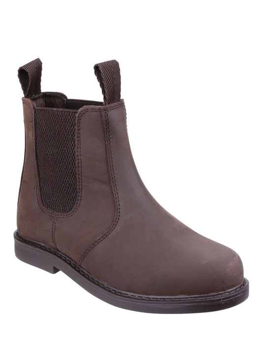 Cotswold Camberwell Pull On Dealer Brown Boots