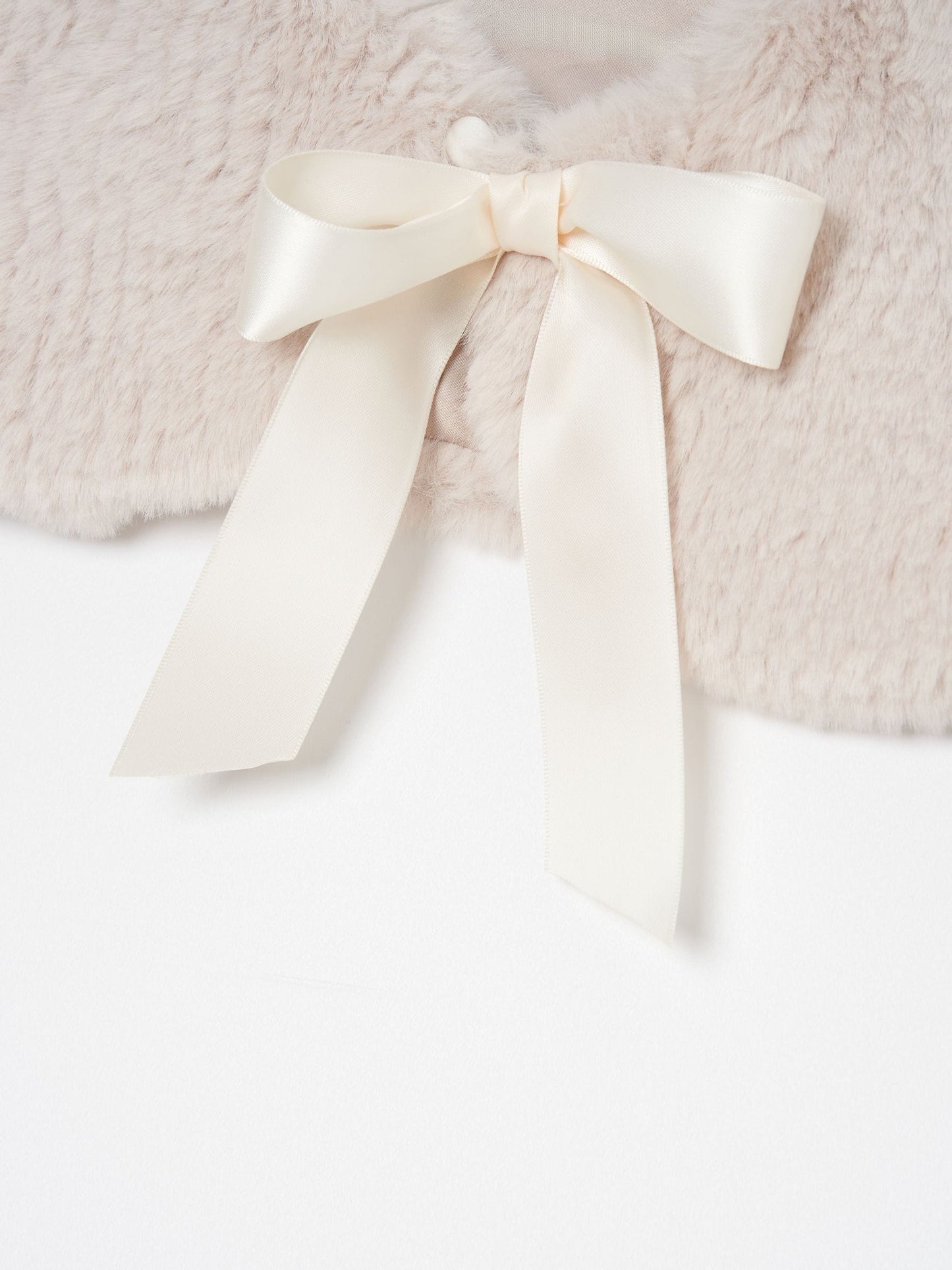 Angel & Rocket Natural Bella Faux Fur Collar Jacket