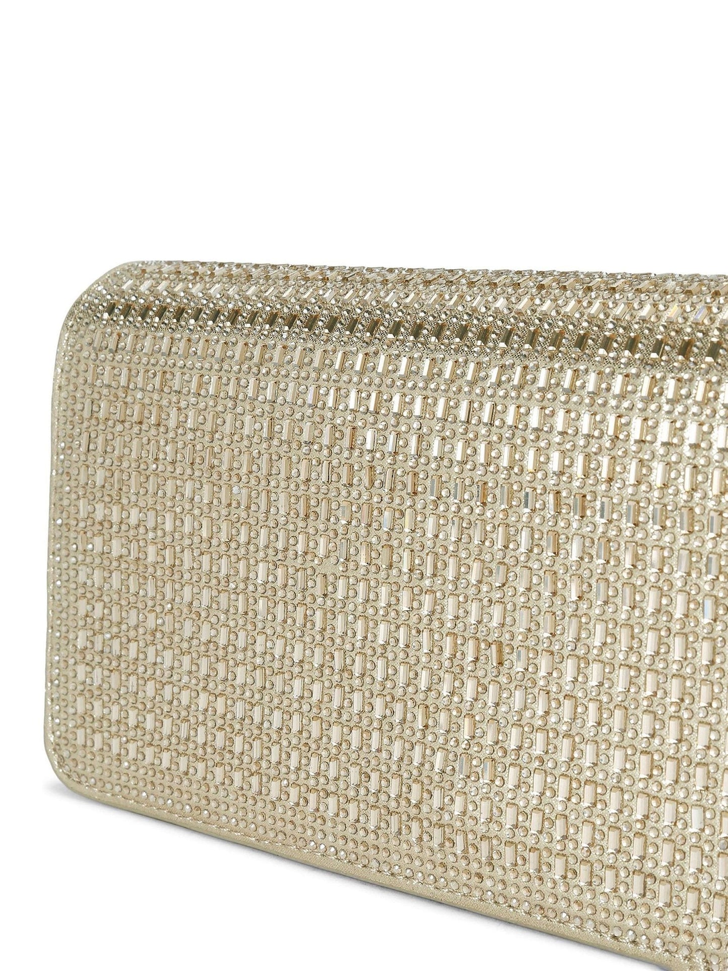 KG Kurt Geiger Altın Box Clutch Çanta