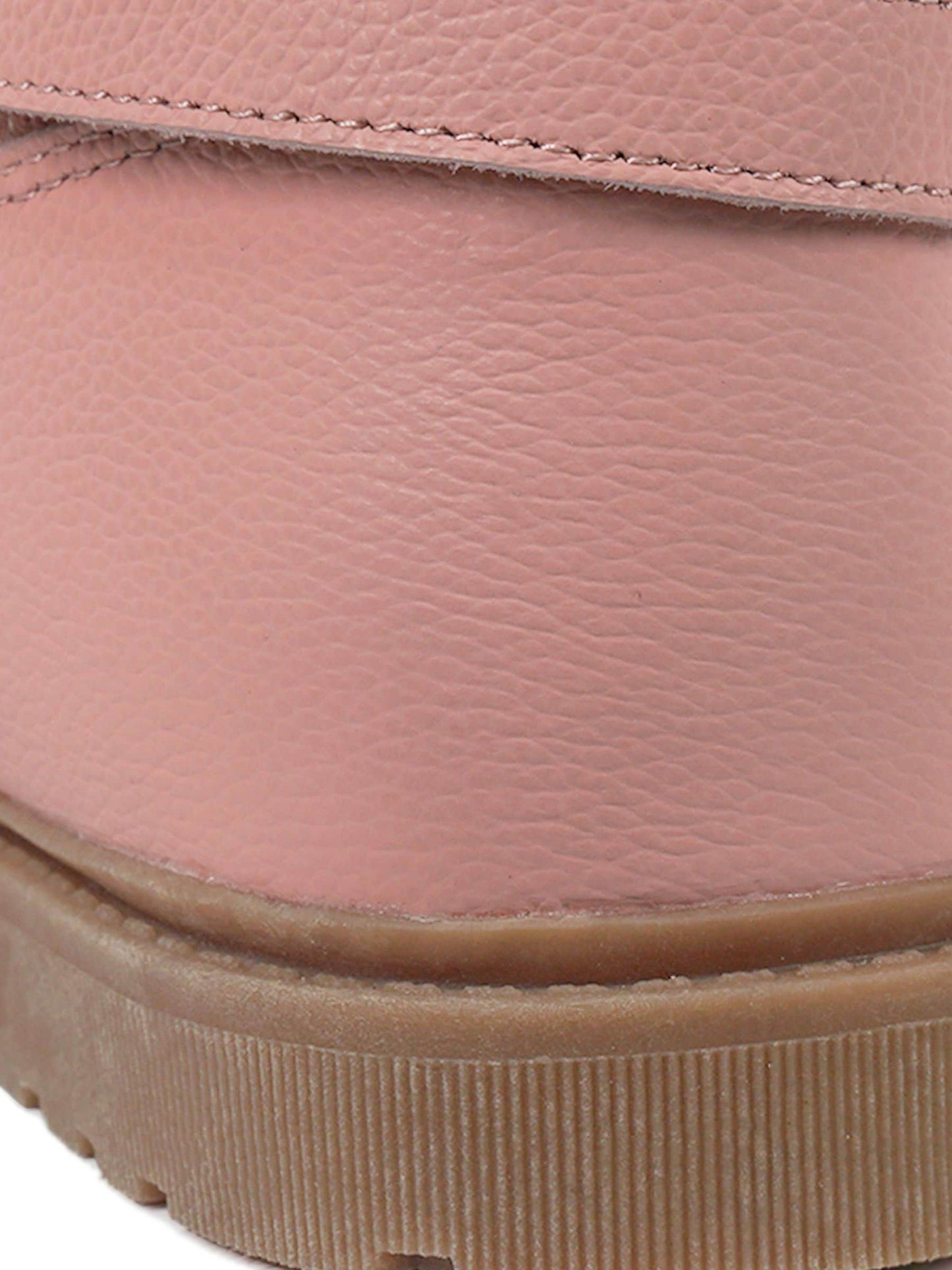 Toezone Lumi Faux Fur Zip Heart Buckle Boots