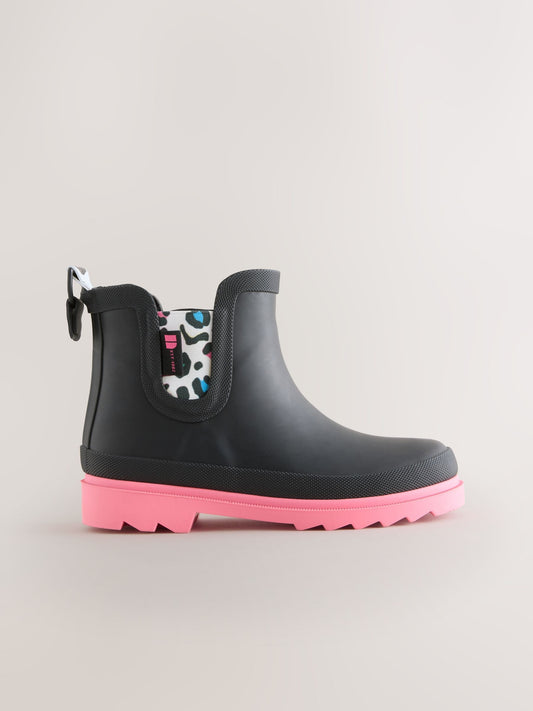 Siyah Chelsea Yağmur Çizmesi