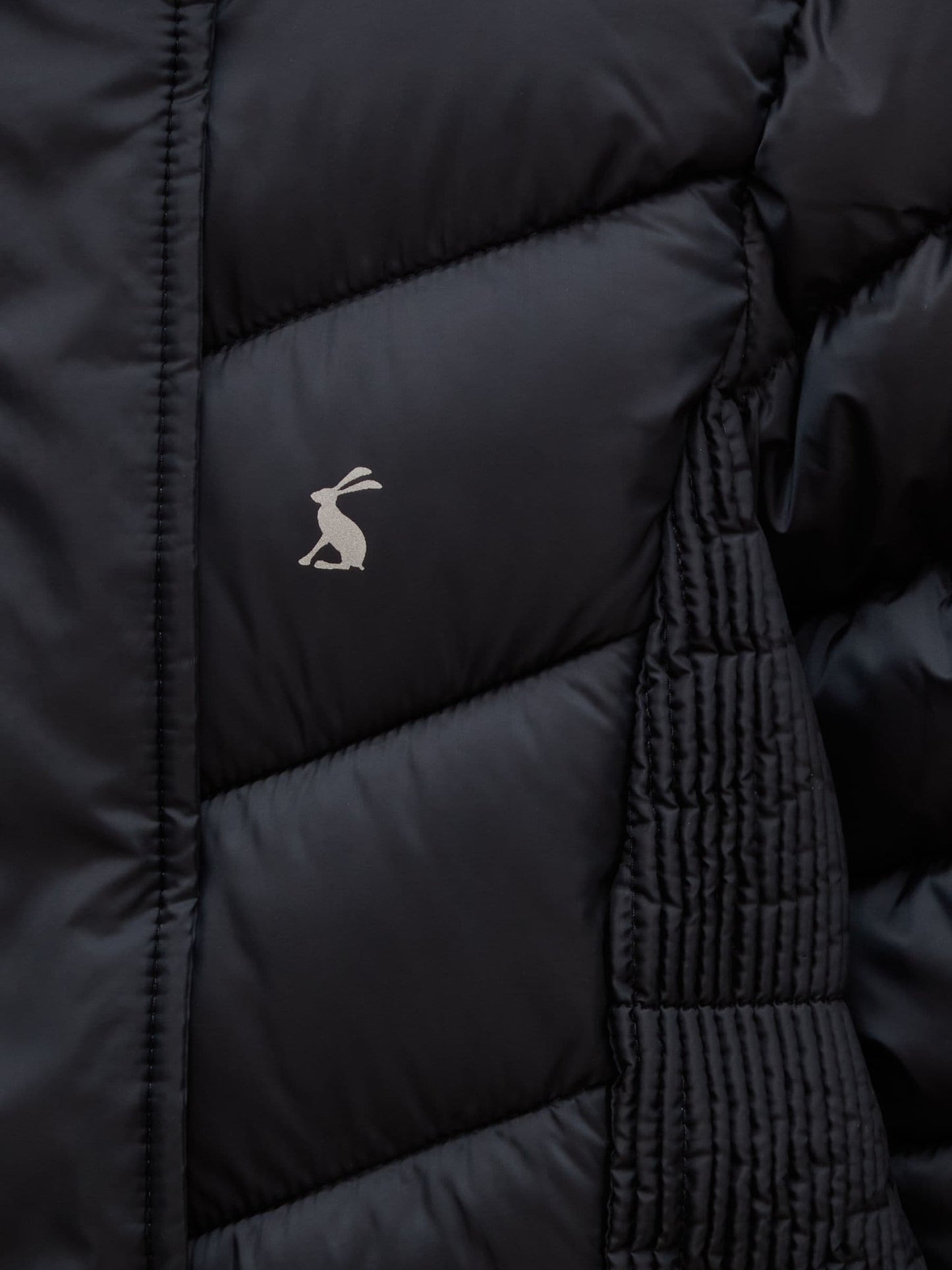 Joules Girls' Pembury Navy Blue Showerproof Padded Coat