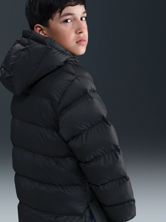 Nike Black Longline Puffer Jacket