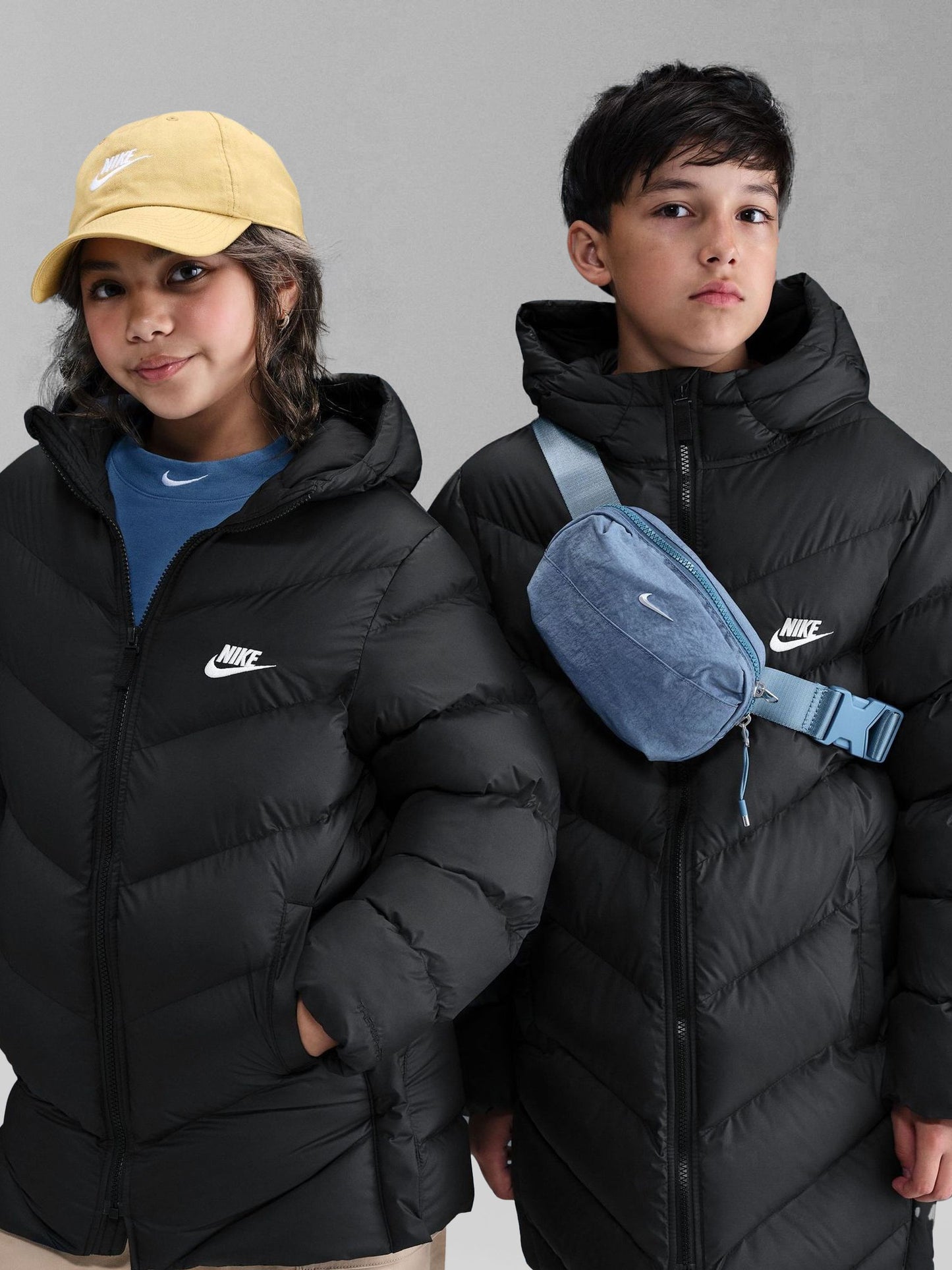Nike Black Longline Puffer Jacket
