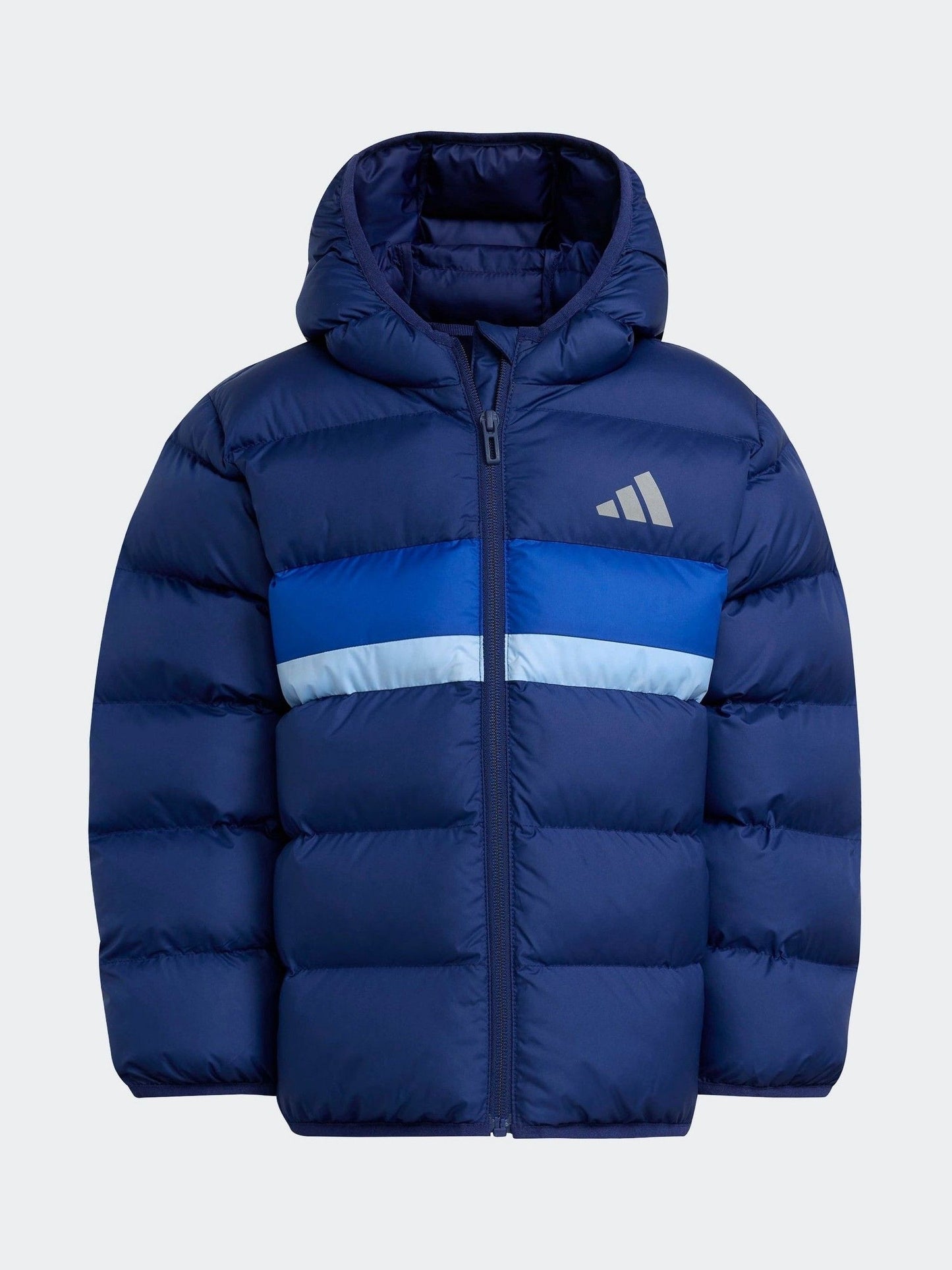 adidas Blue Synthetic Down Little Kids Jacket