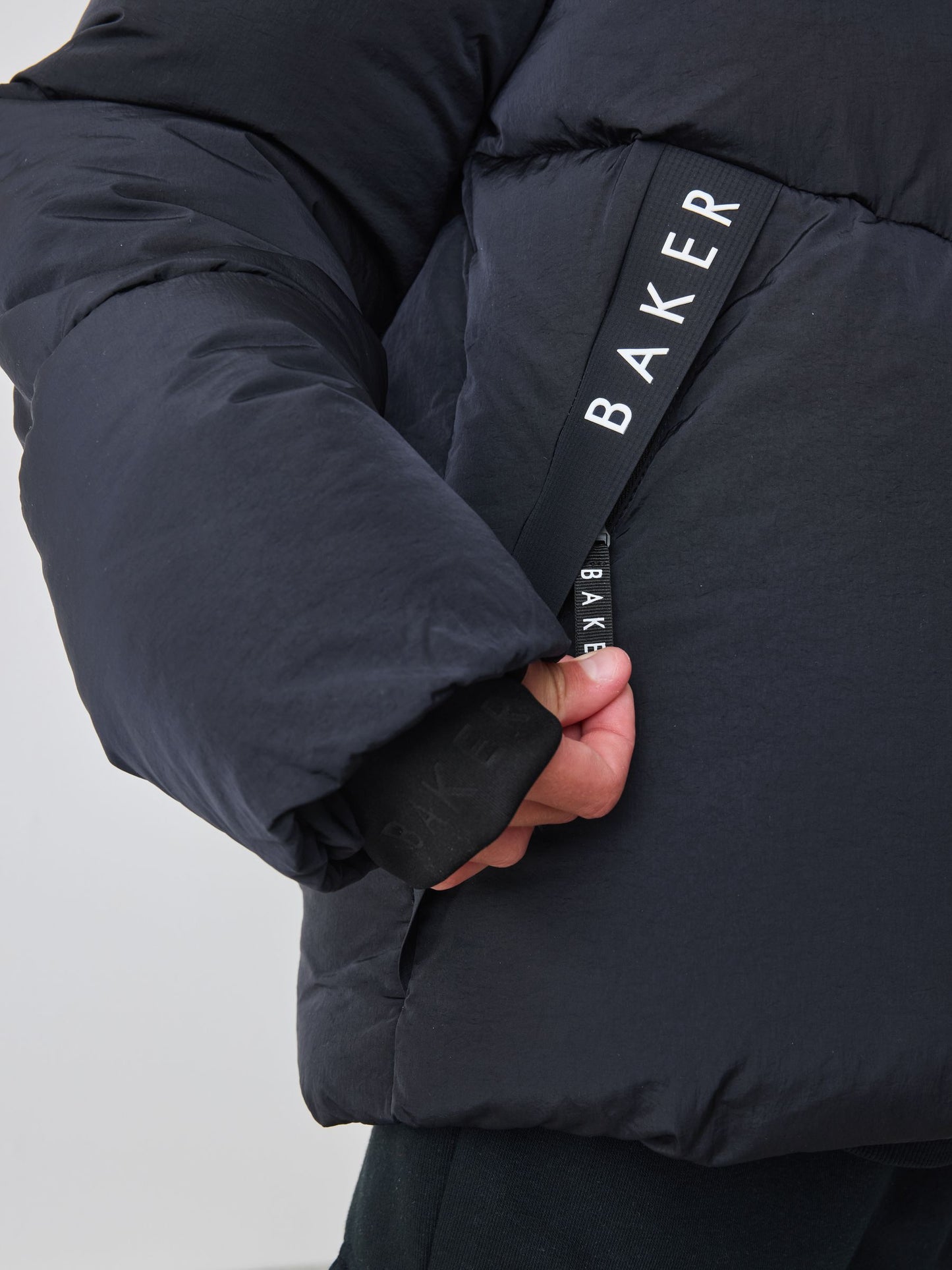 Baker by Ted Baker Lacivert Suya Dayanıklı Dolgulu Çocuk Montu