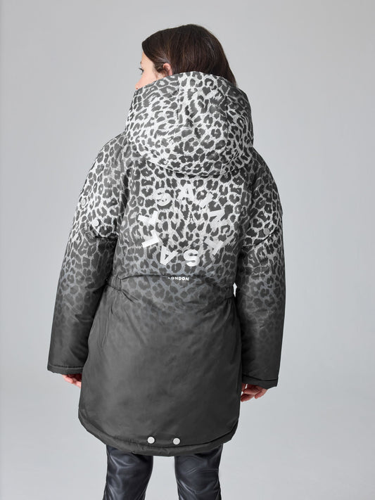 smALLSAINTS Leopard Ombre Coat