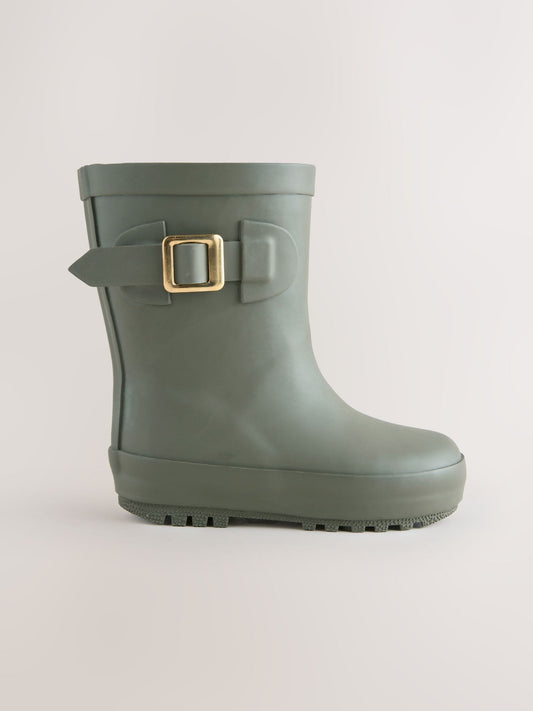 Yeşil Tokalı Yağmur Çizmesi