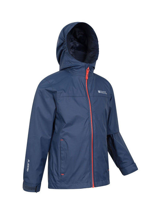 Mountain Warehouse Navy Blue Torrent Waterproof Jacket