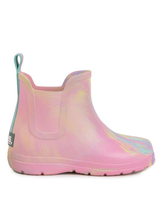 Totes Pink Childrens Chelsea Welly Boots