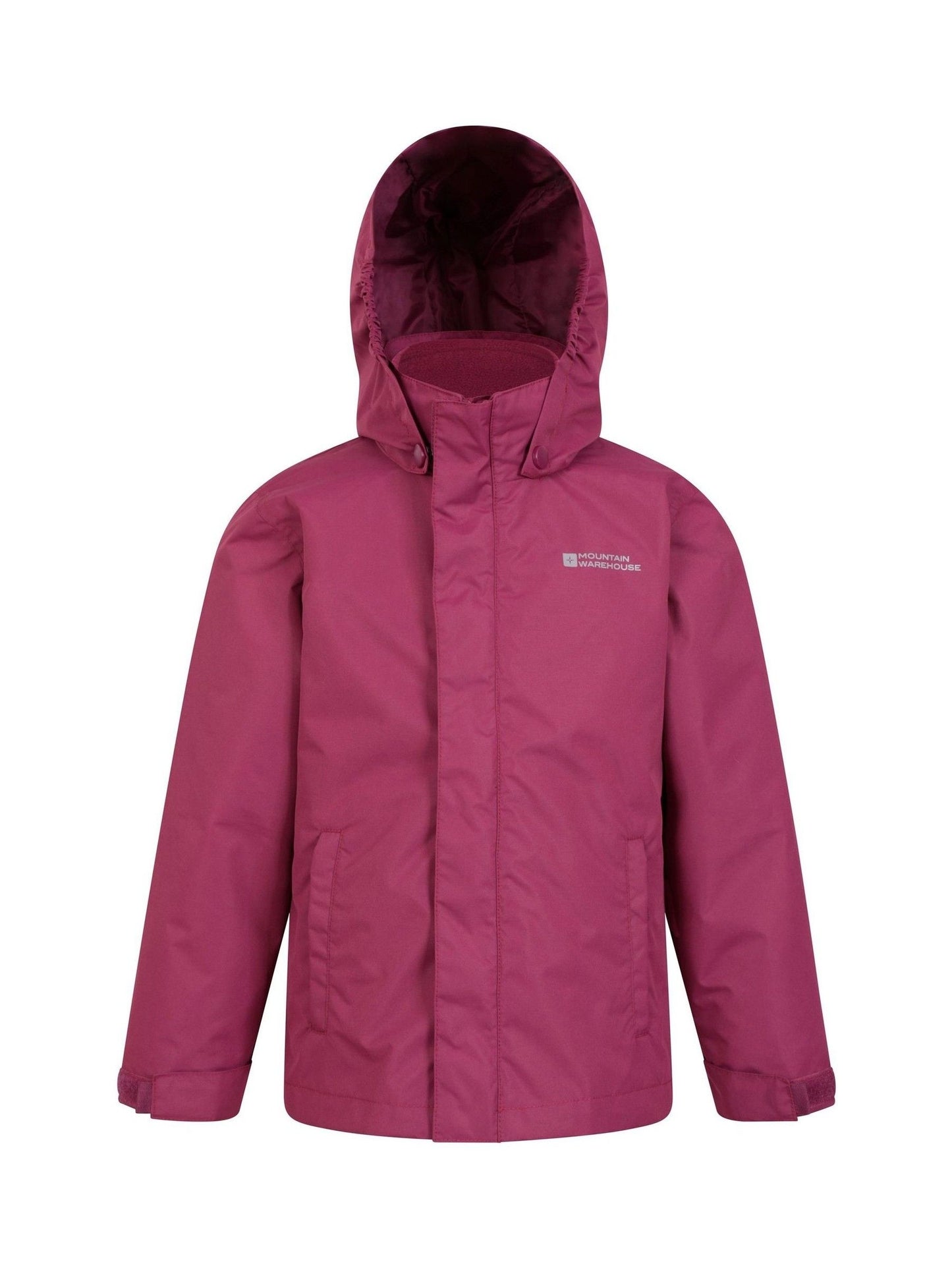 Mountain Warehouse Burgundy Red Fell 3-In-1 Water Resistant Jacket