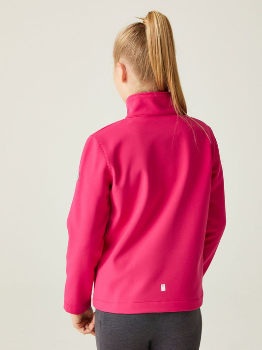 Regatta Pink Junior Cera Softshell Jacket