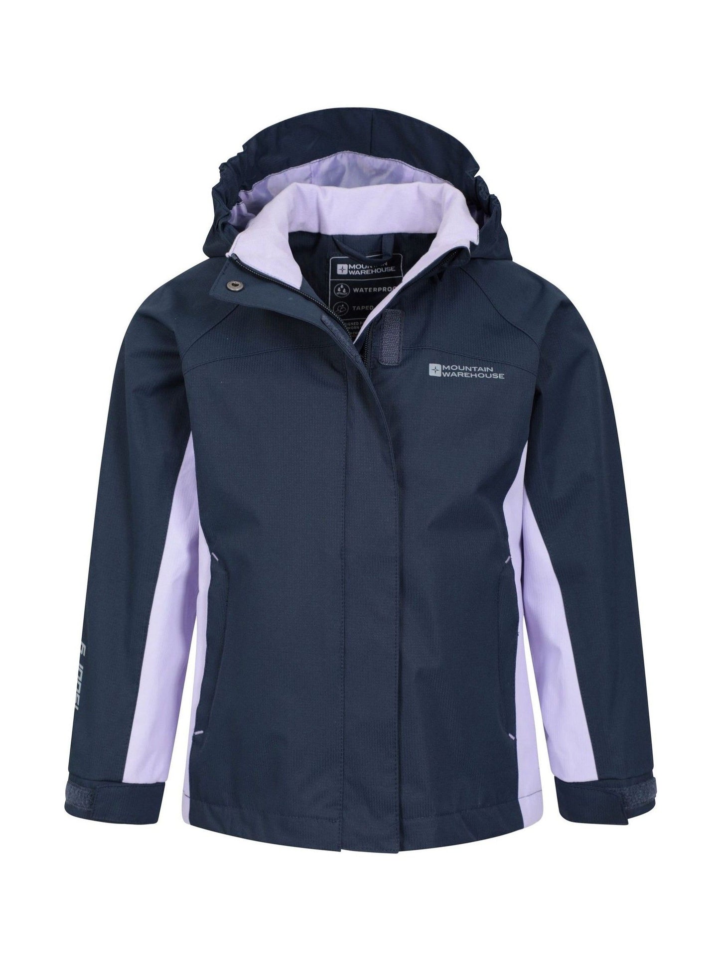 Mountain Warehouse Blue Kids Shelly II Waterproof Jacket