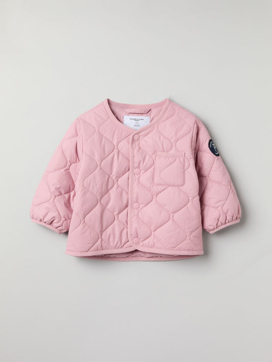 Polarn O. Pyret Pink Water Resistant Quilted Jacket