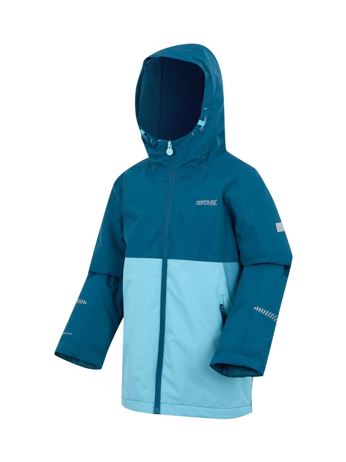 Regatta Blue Hillain Warm Lined Waterproof Borg Lined Jacket