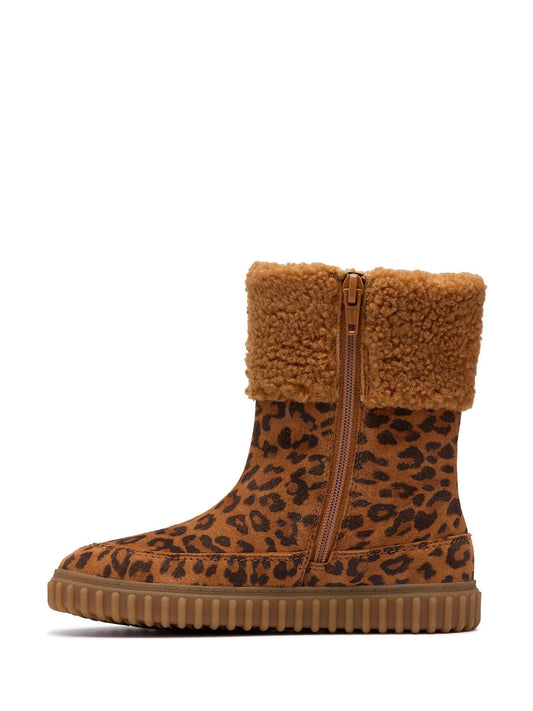 Clarks Animal Kids Cove Snug Boots
