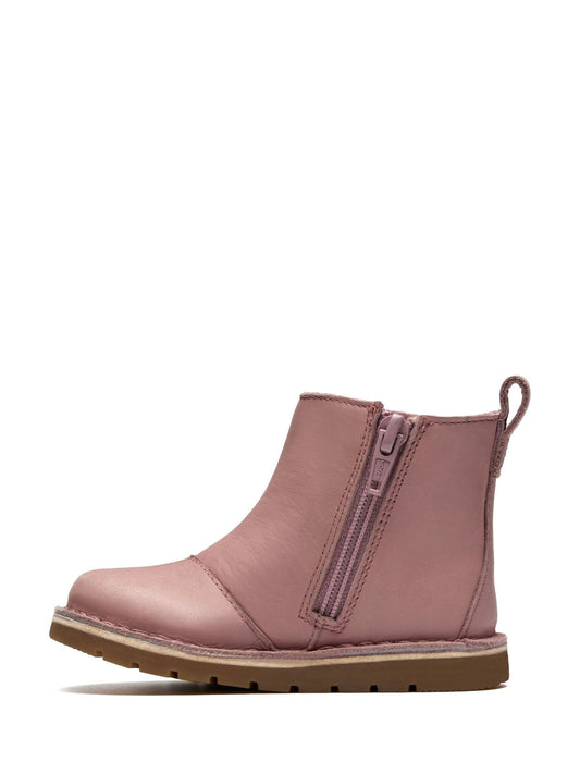 Clarks Pink Clarks Kids Joyful Sky Boots