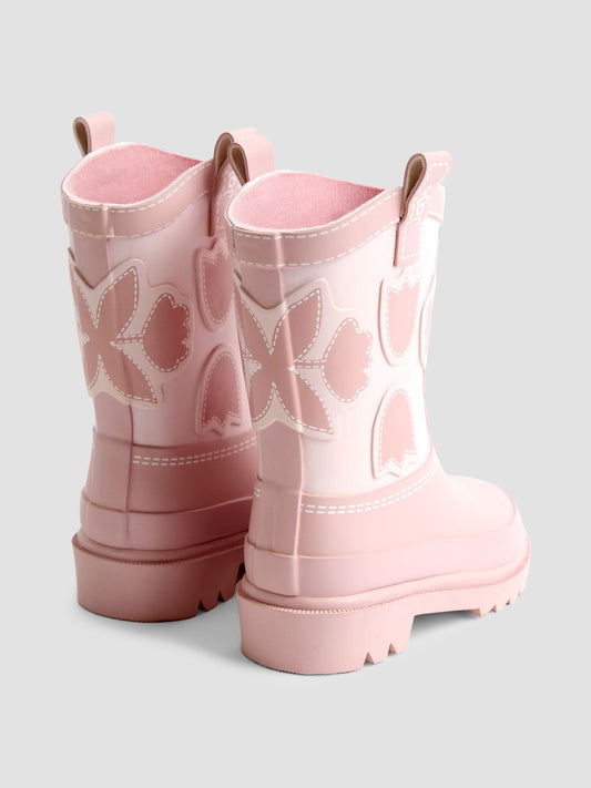 JoJo Maman Bébé Gül Kurusu Kovboy Yağmur Çizmesi