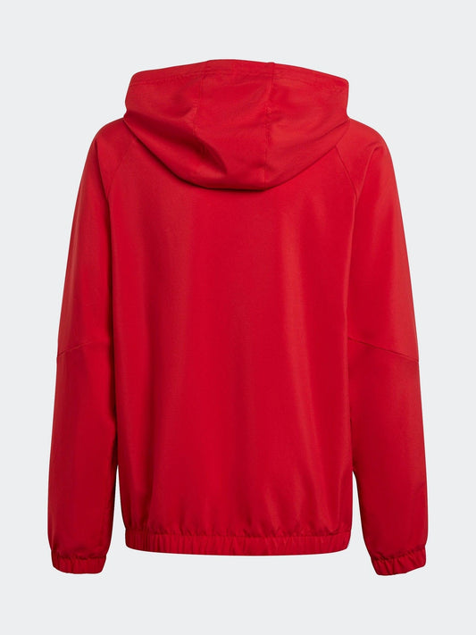 adidas Red Tiro 24 Kids Windbreaker