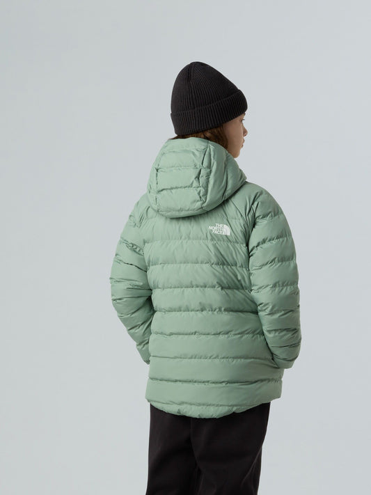 The North Face Green Reversible Perrito Boys Hooded Jacket