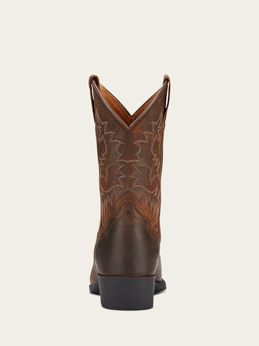 Ariat Brown Heritage R Toe Western Boots