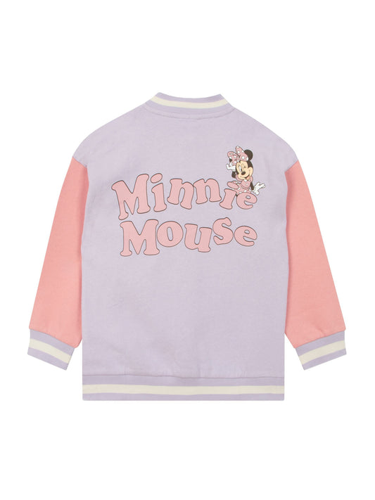 Character Purple Disney Minnie Mouse Bomber Jacket
