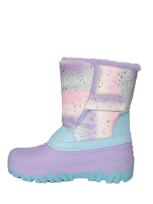 Mountain Warehouse Pink Ball Water-Resistant Snow Boots