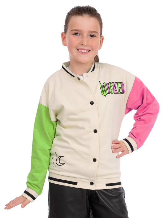 Character Cream Wicked Glinda And Elphaba Bomber Jacket