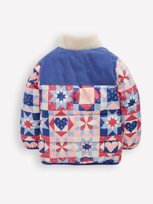 Boden Blue Cosy Puffer Jacket