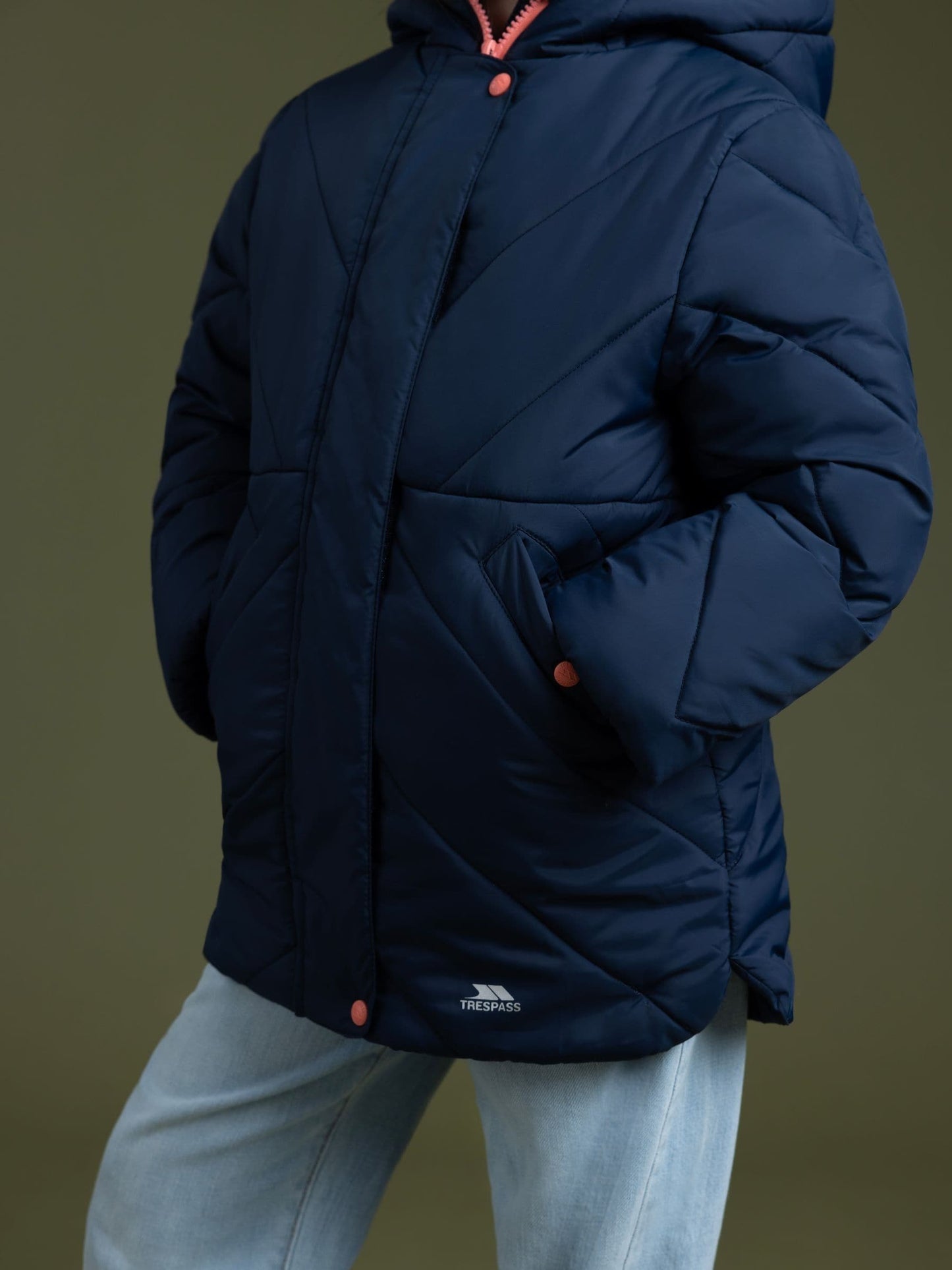 Trespass Female Blue Buntee Casual Jacket