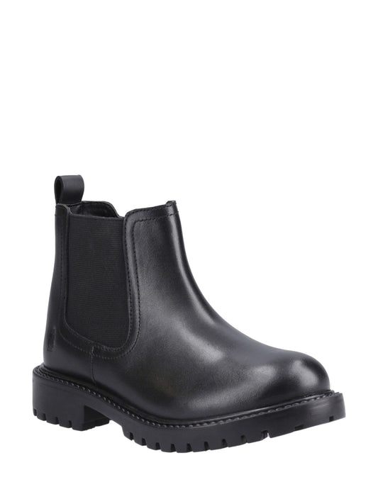 Hush Puppies Black Senior Ariella Chelsea Boots