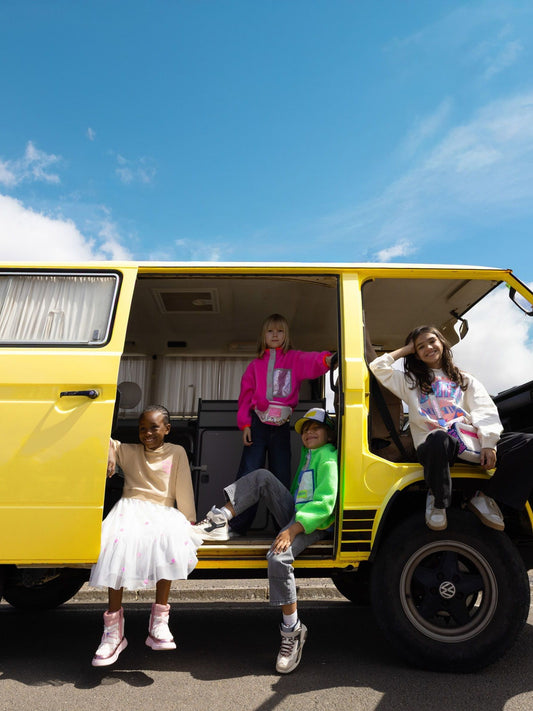 Borg Fleece Jacket With Glitter