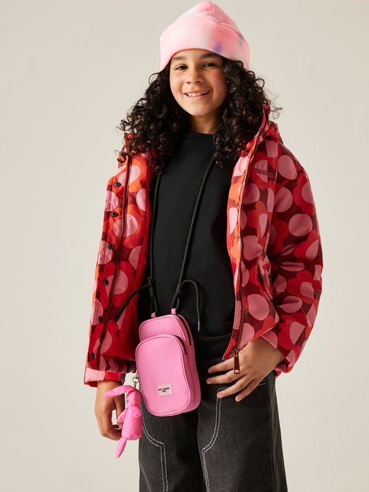Regatta Red Orla Girls Waterproof Jacket