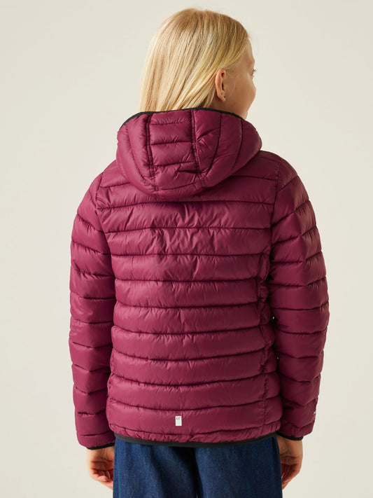 Regatta Red Jnr Hooded Marizion Midweight Coat