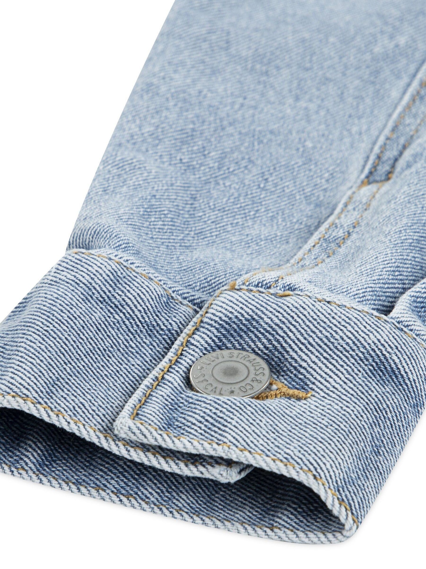 Levi's® Blue Oversized Western Embroidered Denim Jacket