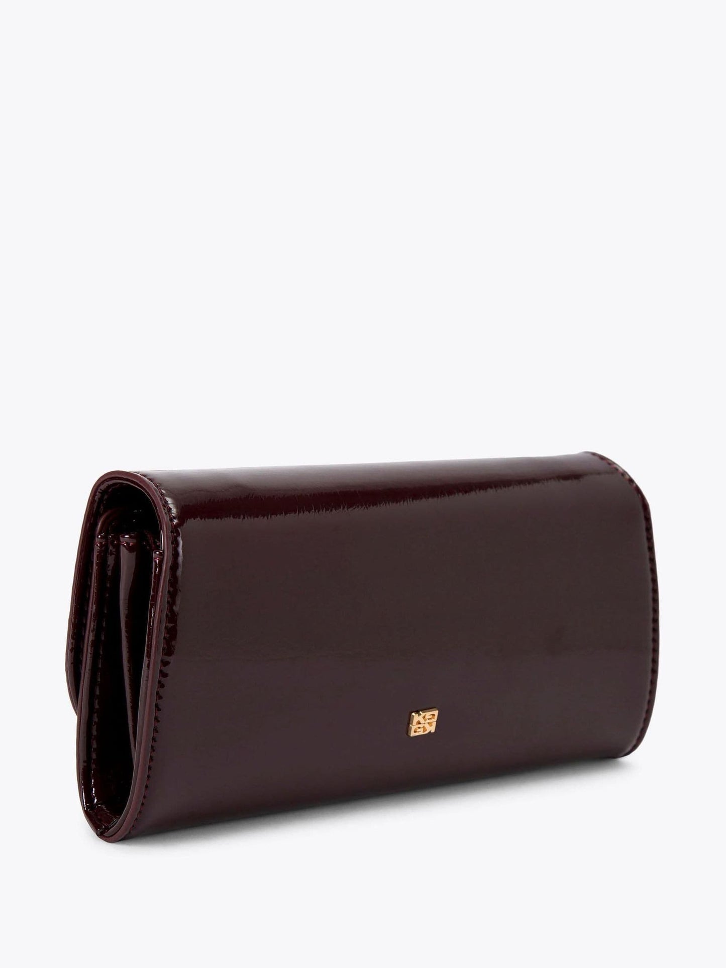 KG Kurt Geiger Carvela Blake Bordo Kırmızı Clutch Çanta