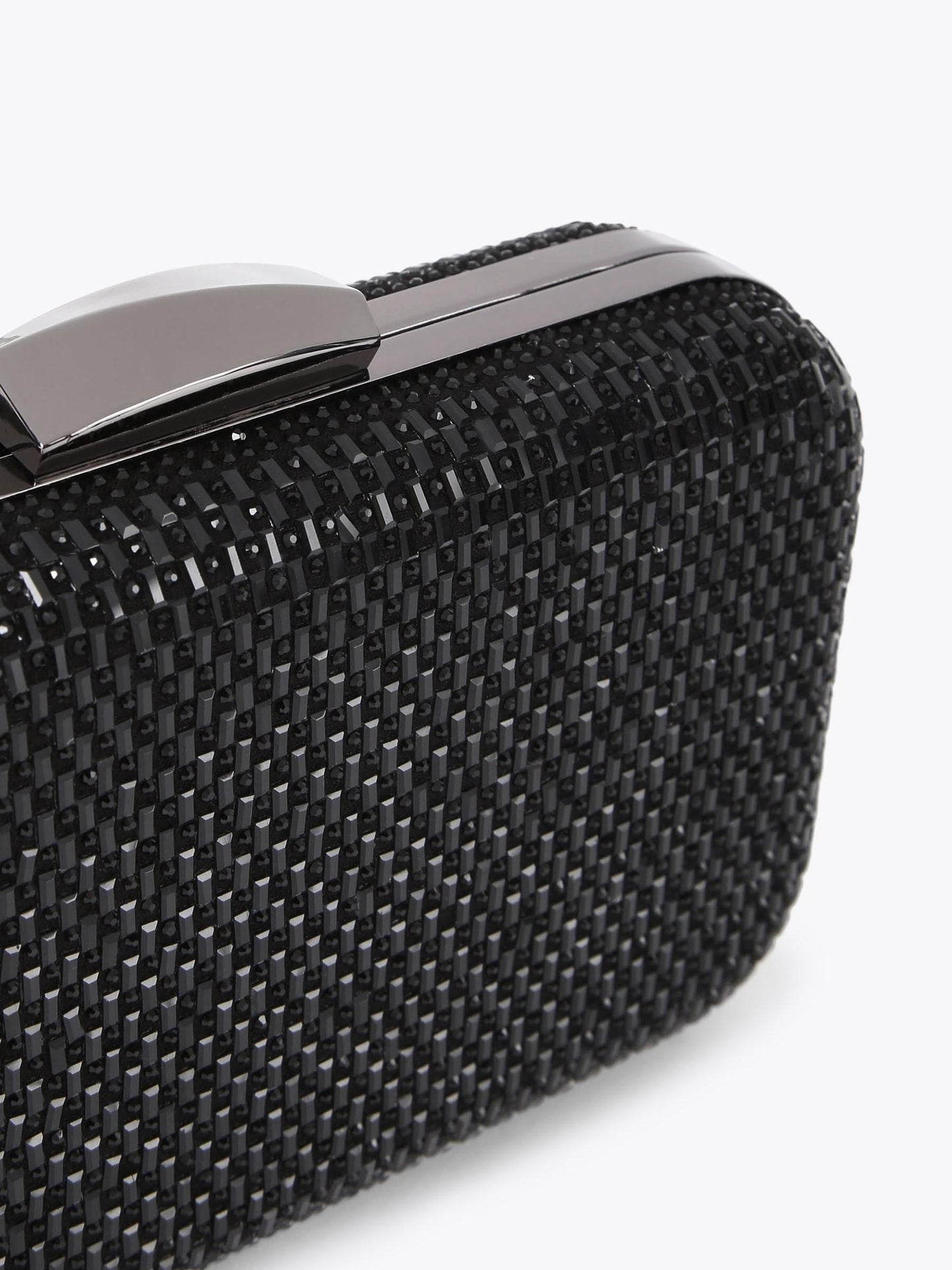 KG Kurt Geiger Siyah Box Clutch Çanta