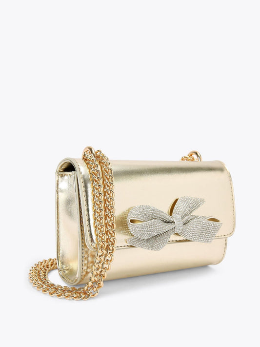 KG Kurt Geiger Altın Renk Clutch Çanta