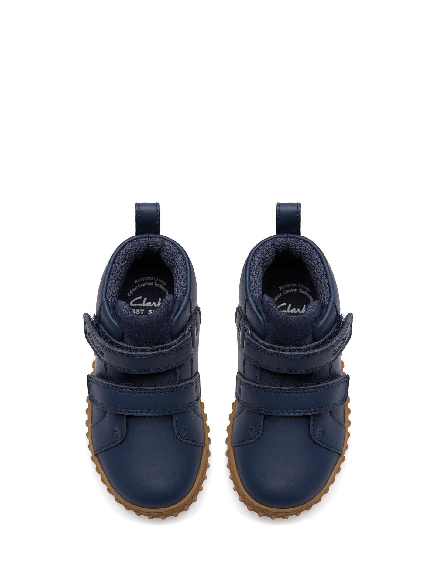 Clarks Blue Standard Fit (F) Cove Sky Toddler Boots
