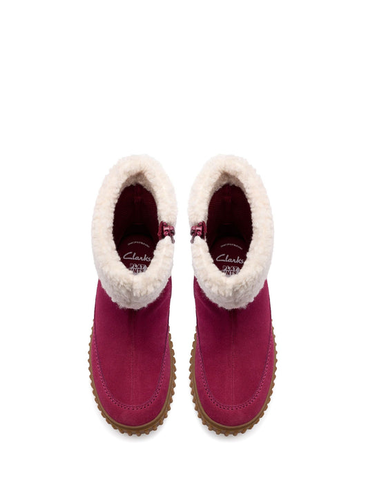 Clarks Red Cove Snug Kids Boots