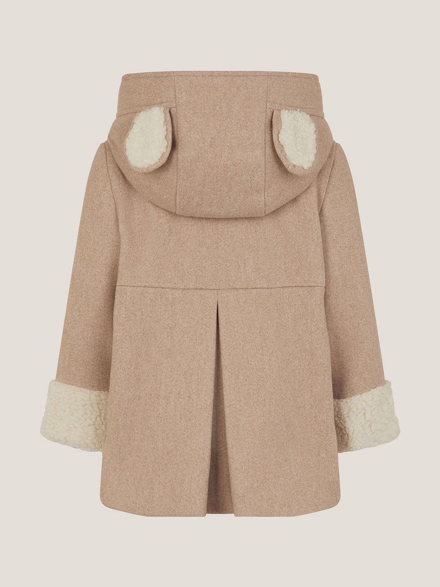Monsoon Brown Baby Bunny Hooded Coat