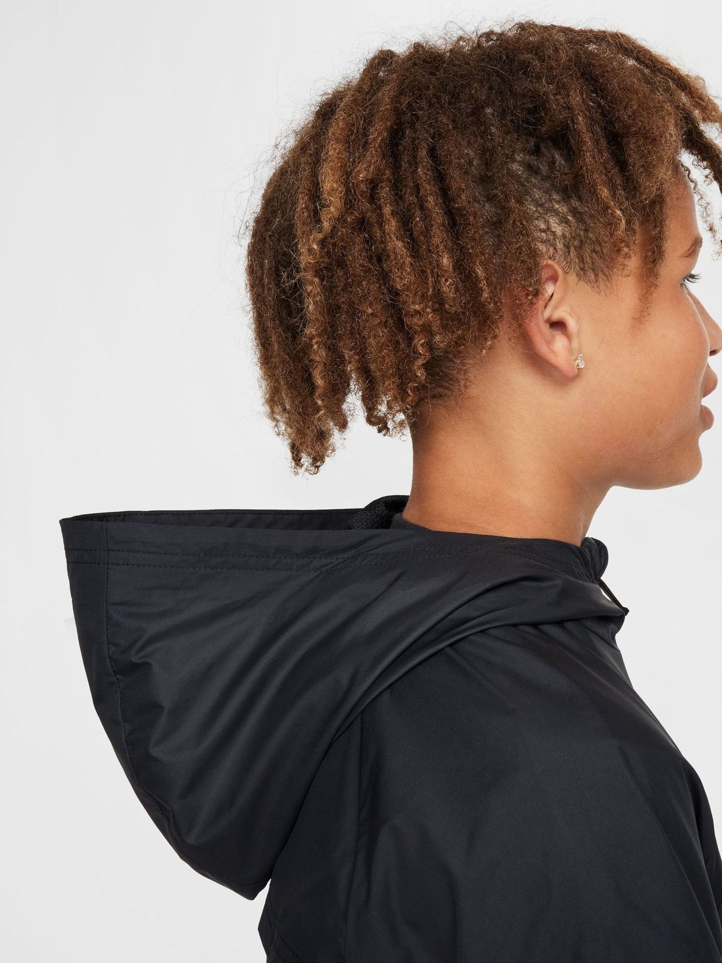 Nike Black Sportswear Windrunner Hooded Jacket