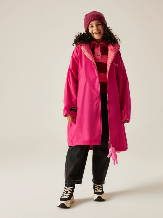 Regatta Pink Junior Waterproof Changing Robe
