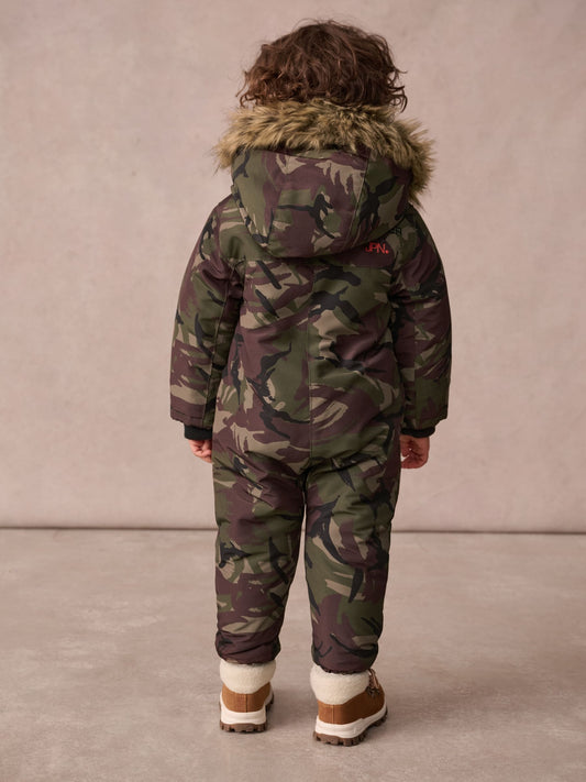 Superdry Kamuflaj Everest Kar Tulumu