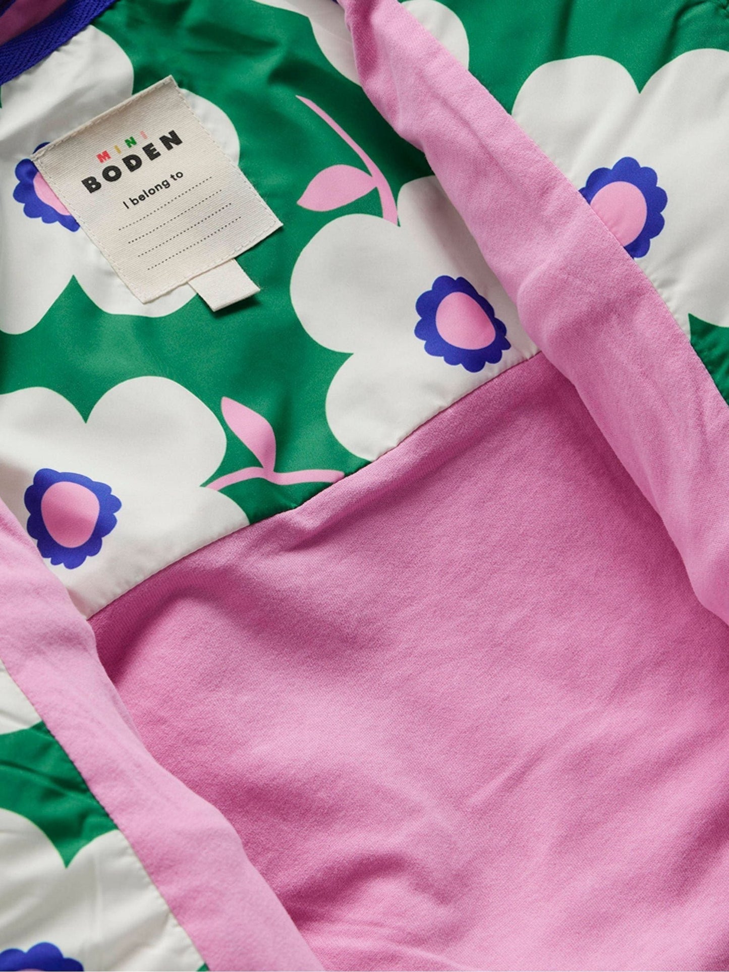 Boden Green Janie Borg Mix Jacket